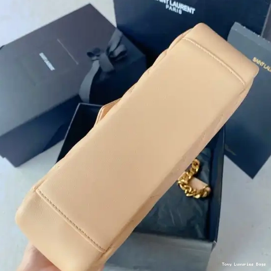Tony Luxuries Medium shoulder leather YSL bag-24*17*6.5cm 0616